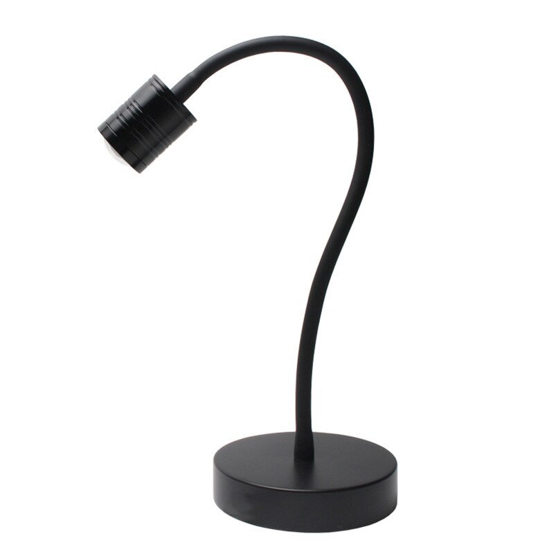 USB Power Led spotlight flexible tube cabinet lamp jewelry showcase switch lamp 3 Level Dimming counter Desk Table Lamp