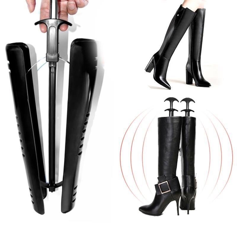Pratique longue botte Shaper civière arbre gardien noir rangement cintre chaussure organisateur pratique Supporter 40*7*7CM