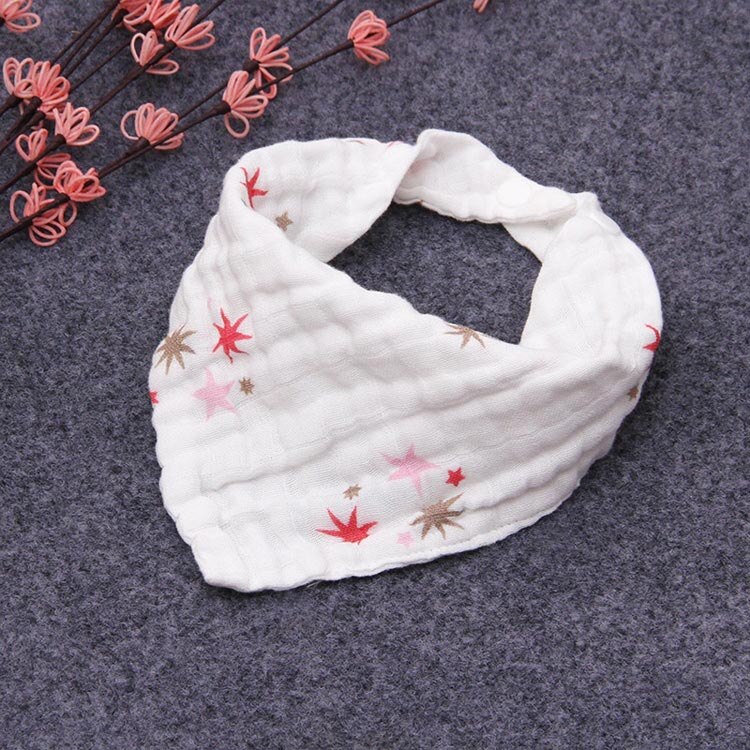 Mooie Baby Slabbetjes Jongen Meisje Bandana Water Absorberen Bib Burp Doek Driehoek Cartoon Katoenen Baby Sjaal Burp Dubbele Snap Baby accessoire: 7