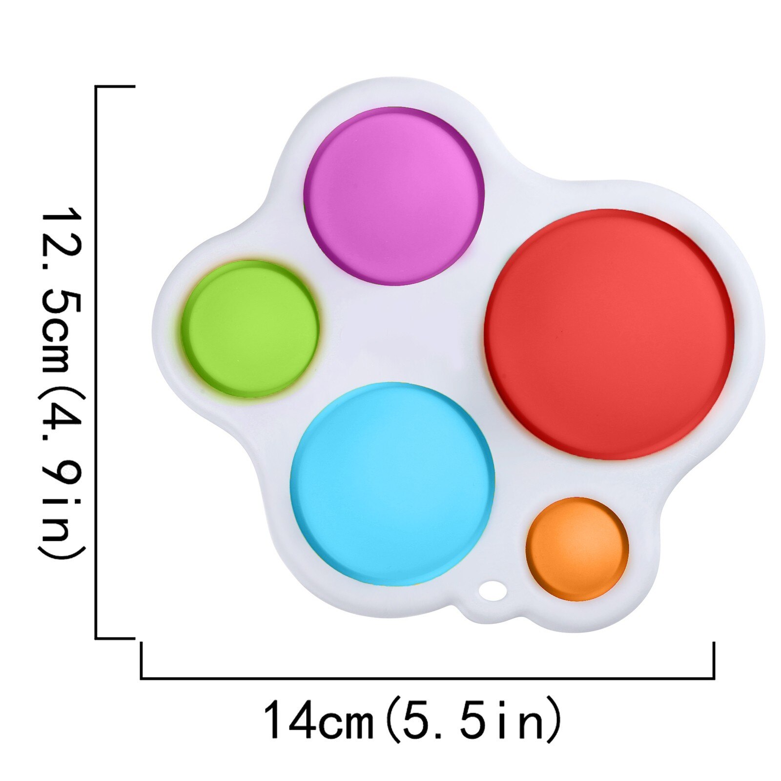 Funny Fidget Toys Simple Dimple Poppit Toy Bubble Sensory Toy For Adult Kids Stress Reliever Autism антистресс шары
