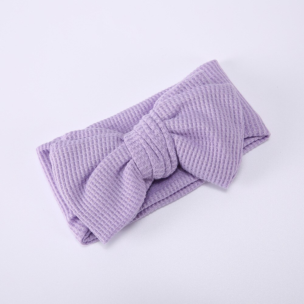 diadema bebe niña diadema niña lazos pelo niña bebe turbantes para bebes accesorios bebe diademas para bebe niña lazos pelo niña Diadema de bebé con lazo para niña,diademas para niña: 17 Purple