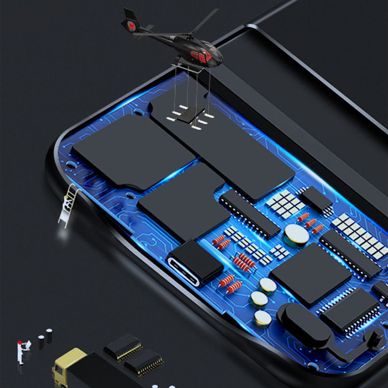 Verbesserte 10000 mAh Akku-Ladegerät-Hüllen für Xiaomi Mi 11 11 Profi/11 Lite Ultra Energie Bank Ladeabdeckung Makao Rama Rama