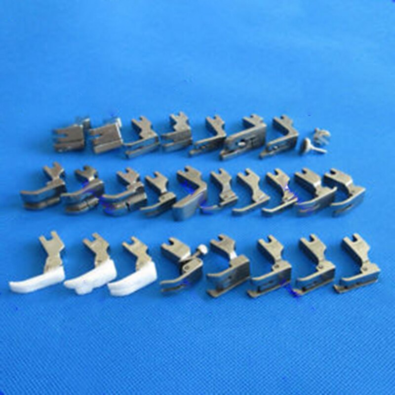 Lot 16 Pieds Presseurs KUNPENG Pour JUKI DDL-5550 DDL-8300 - Compatible Brother Singer - Kit Complet