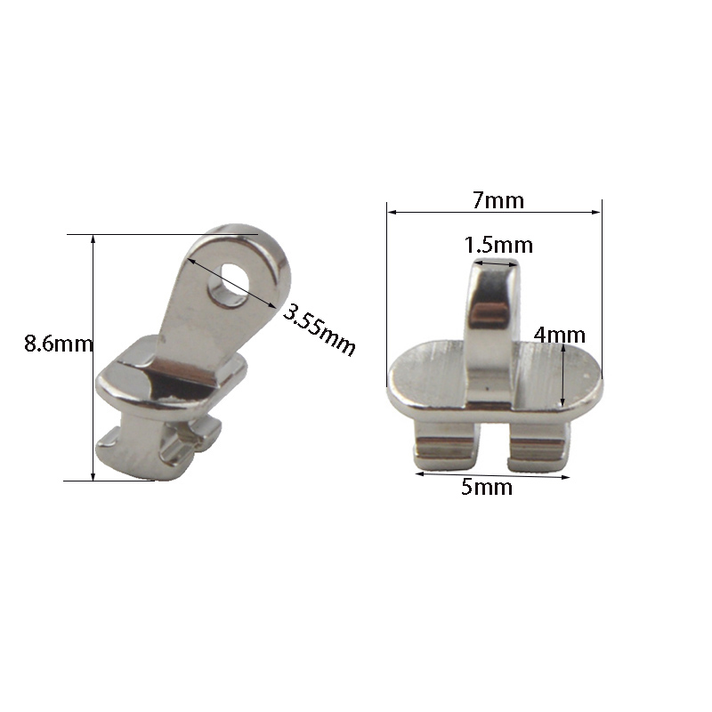 20pcs(10pairs) Eyeglasses Hinge Repair Replacement Glasses Eyewear Hinge Accessory: Default Title