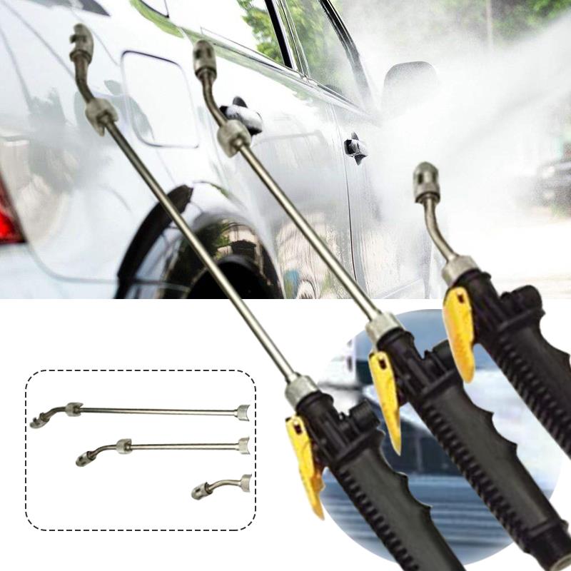 Tuin Washer Spray Hogedruk Auto Waterpistool Verstelbare Slang Pole Multi Functie Wassen