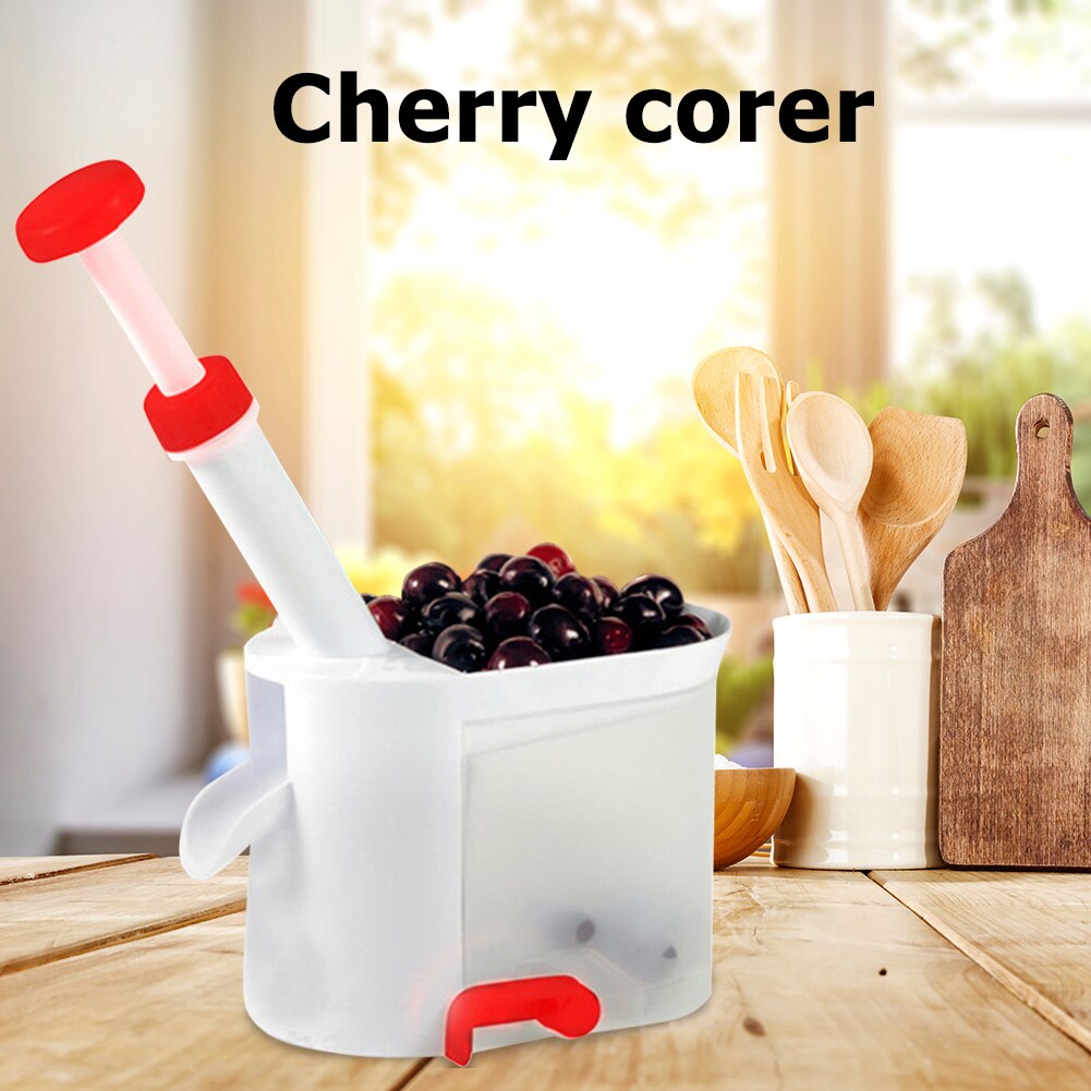 Cherry Pitter Stone Corer Remover Machine Fruit Cherry Olive Core Extractor Remover Portable Kitchen Gadgets Fruit Tool