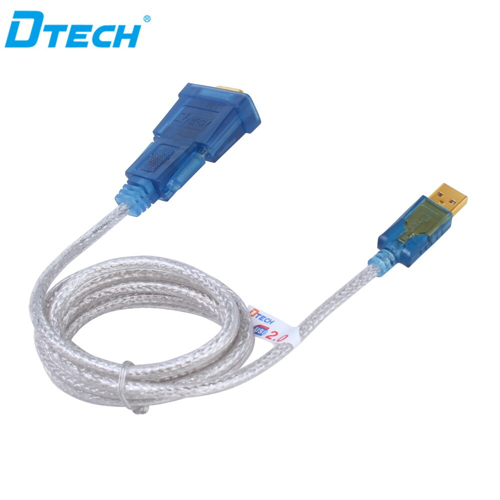 Dtech USB zu Weibliche DB9 Serial Port 1,8 M Adapter USB Konverter Kabel