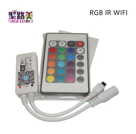 Magic Home DC5V 12V 24V Bluetooth Draadloze Wifi Controller, rgb/Rgbw Ir Rf Led Controller Voor 5050 WS2811 WS2812B Pixel Led Strip