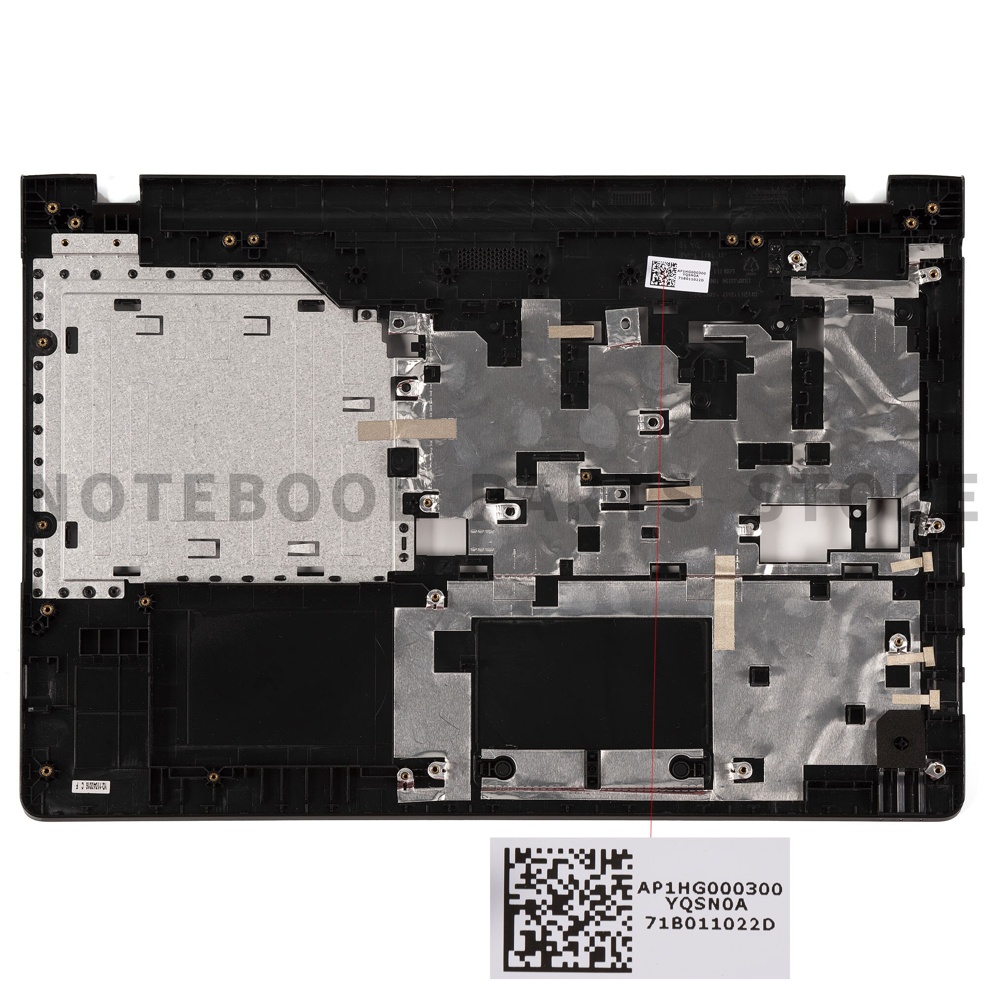 Nowa obudowa robić laptopa Lenovo Ideapad 100-15 100-15IBY B50-10 LCD tylna pokrywa/ramka/zawiasy/podparcie dłoni/dolna obudowa czarna