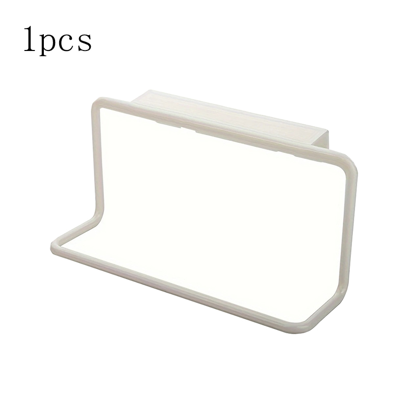 Kitchen Supplies Facilities Towel Rack Seamless Rag Hanger Towel Bar Dishwashing Towel Multi-Purpose Cupboard Storage Rack: Red