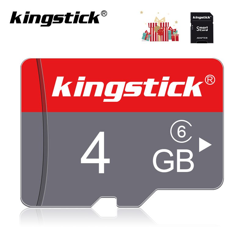 Hoge Snelheid Class10 Geheugenkaart 8Gb 16Gb 32Gb Micro Sd Kaart 64Gb 128Gb Tarjeta Microsd 32gb Mini Tf Card 4Gb Met Gratis Adapter: 4GB