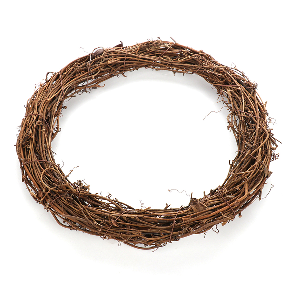 1 stücke Hochzeit Dekoration 8-40cm Heimat Party Hochzeit Kränze Dekoration Girlande Material Rattan Kranz DIY Kranz Party