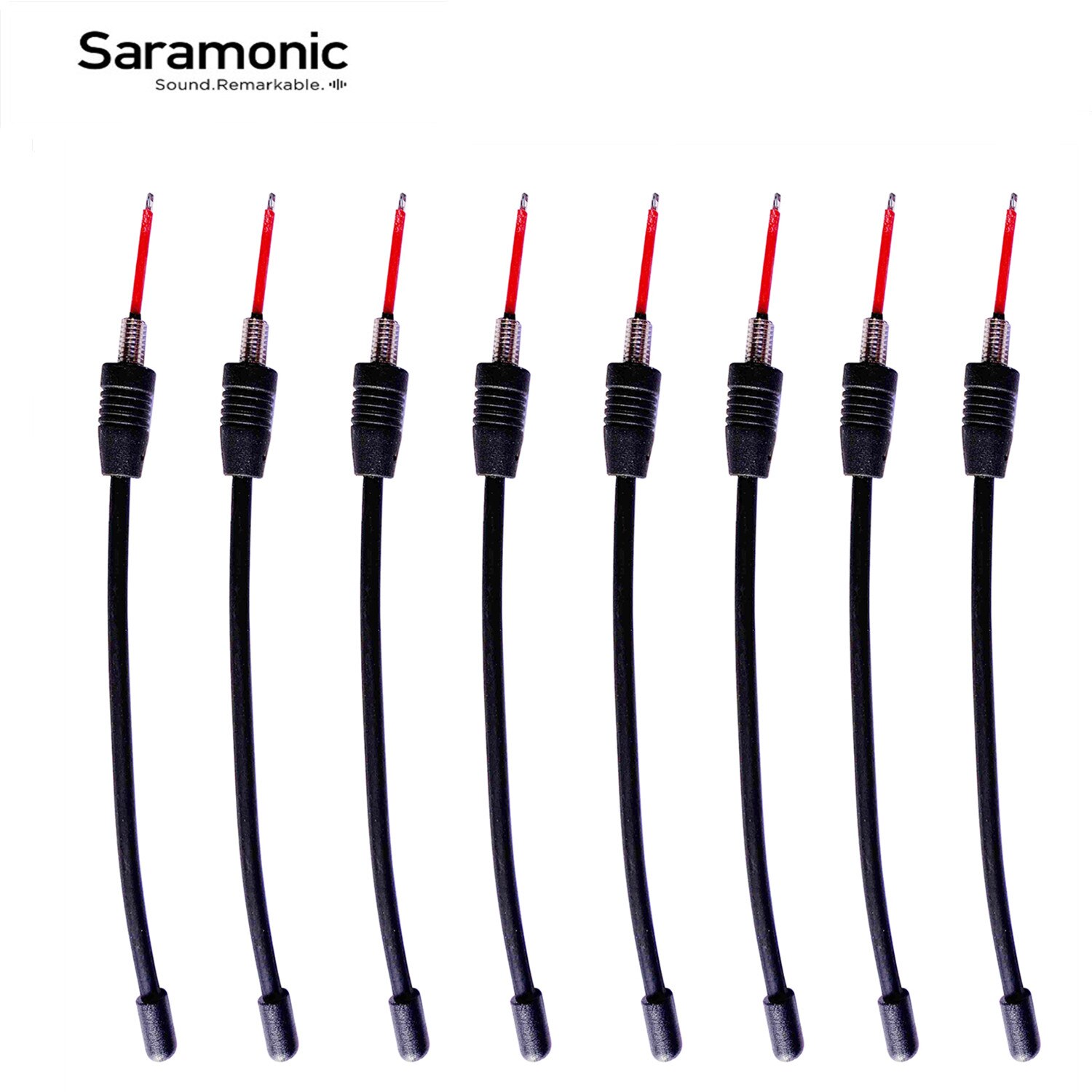 Saramonic Gürtel Clips Bodypack Mikrofon Halterungen Antennen Muttern für Drahtlose Mikrofon UWMIC9 System: 8-Antenne