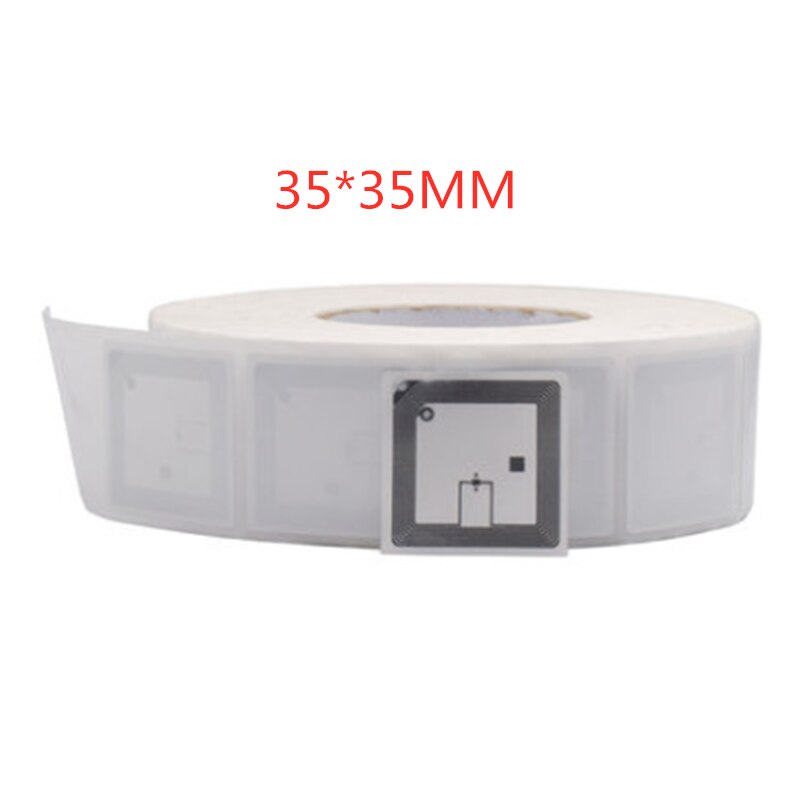 10pcs NFC 1K F08 IC Card Sticker 13.56MHz ISO14443A S50 NFC Sticker Universal Lable RFID Tag: 35x 35MM