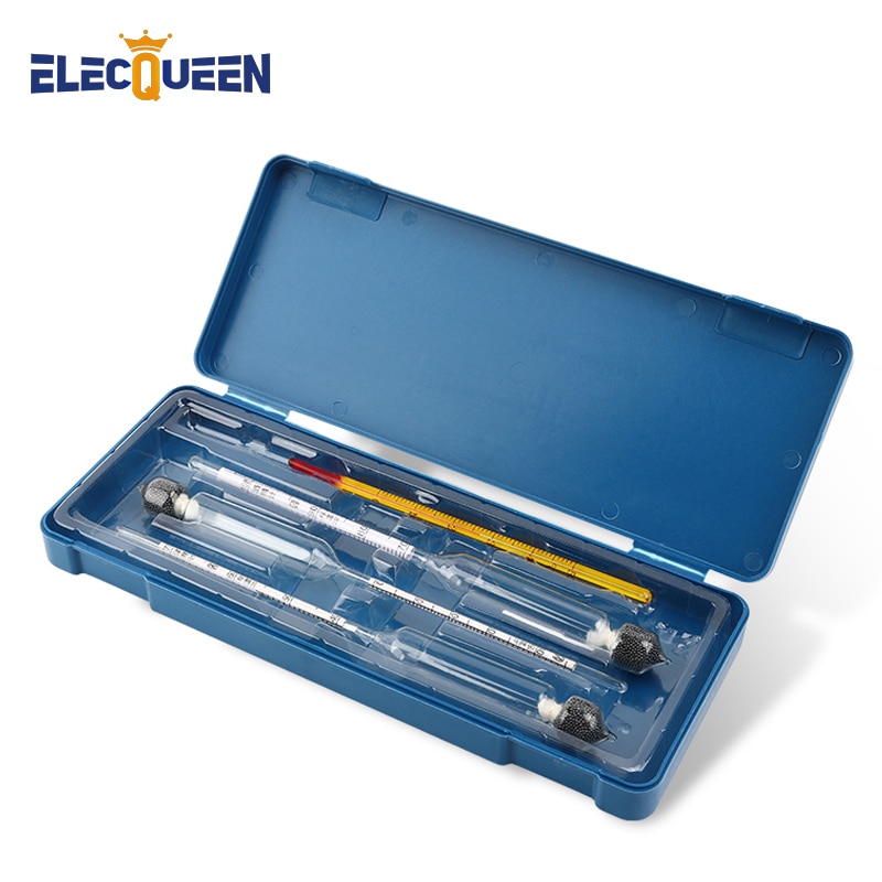 Alcohol Meter,Home Brewing Alcohol Concentration Meters Alcohol Content Measuring Device, Hydrometer Vinometer Thermometer Vodka