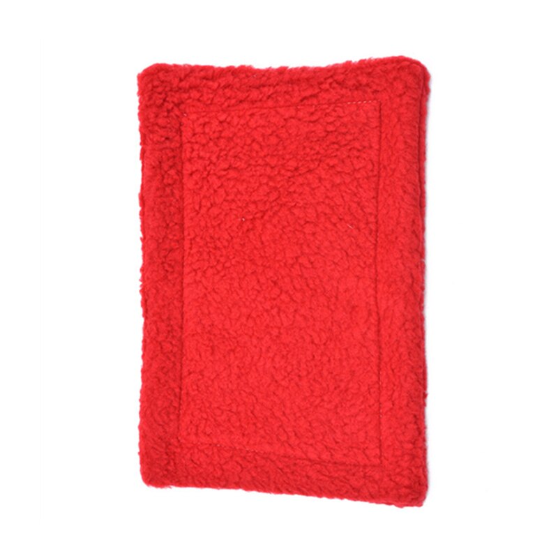 Zachte Fleece Hamster Mat Pluche Huisdier Hamster Kussen Mat Egel Eekhoorn Warme Deken Cavia Bed Slapen Bed Huisdier Producten