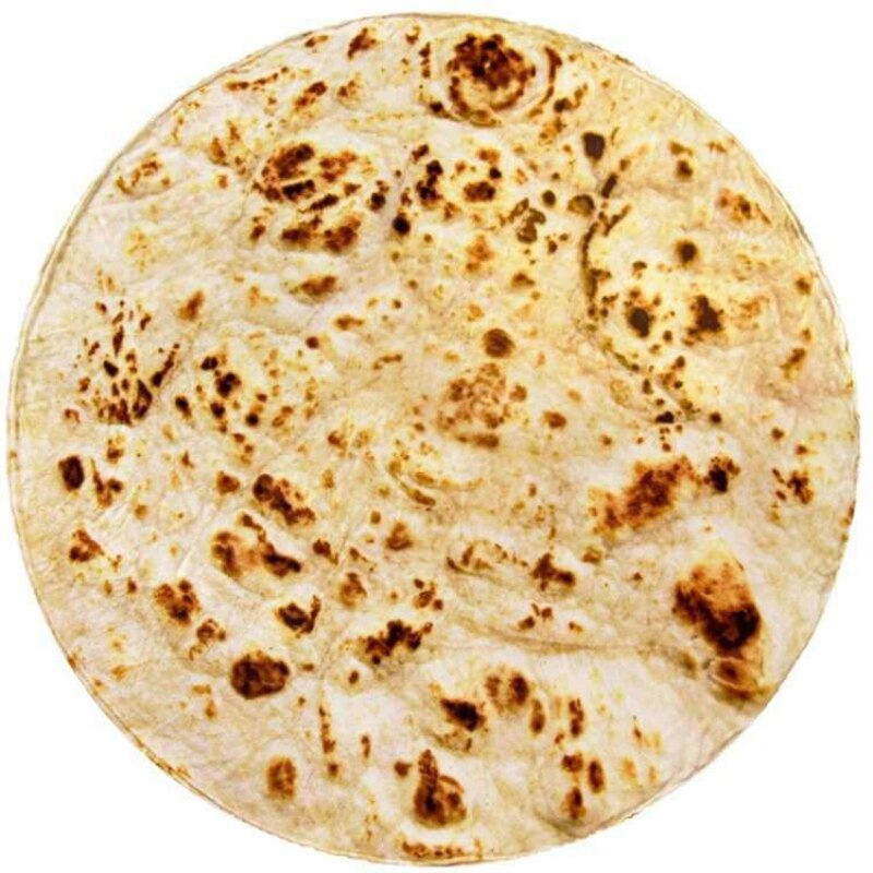 Burrito Deken Giant Meel Tortilla Gooi Zachte Flanellen Tortilla Voor Uw Familie Zacht En Comfortabel Kids Accessoires: 01 180cm