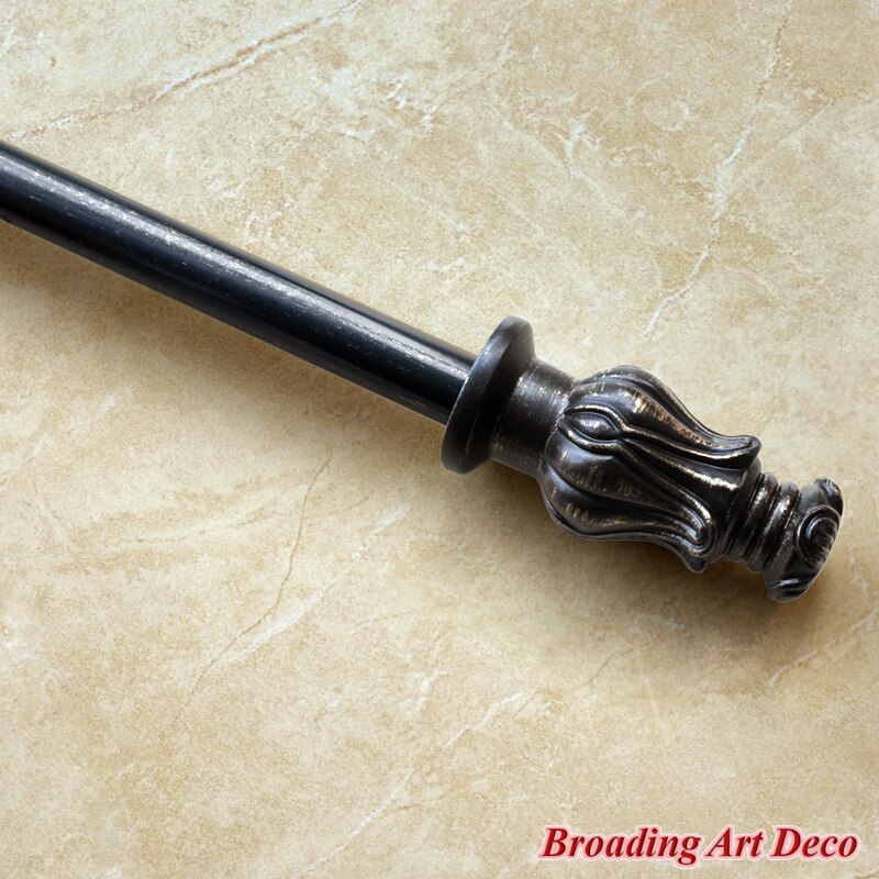 Metal Tapestry Rod Length Adjustable Wall Hanging Rods Telescopic Pole Roman Rod Curtain Pole Home Decor Tapestry Accessories: 65-120cm