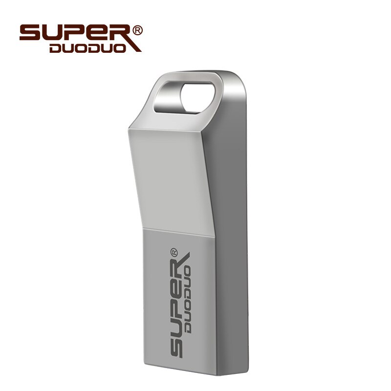 Super Mini pen drive 64gb 32 gb USB flash drive pendrive USB stick 16gb 8gb memory stick real capacity usb flash stick: 128GB / silver