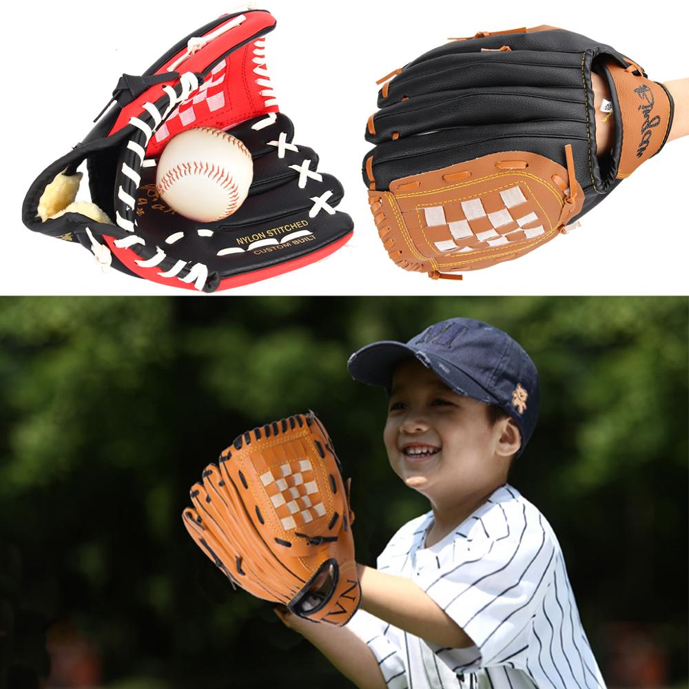 Training Honkbal Handschoen Softbal Praktijk Apparatuur Grootte 10.5/11.5/12.5 Linkshandige Gooi Voor Volwassen Man Vrouw Outdoor sport