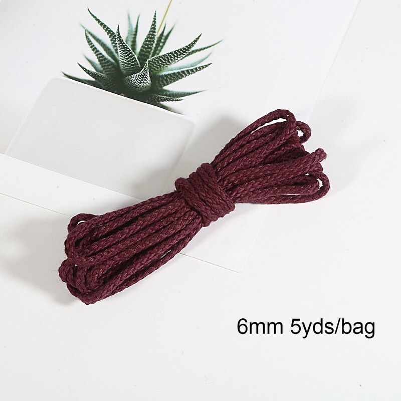 Cordon Parachute de 5 mètres et 6mm | Corde de cour Lan de Type Mil de Type un brin d'escalade, équipement de survie en Camping, matériel de bricolage: Burgundy