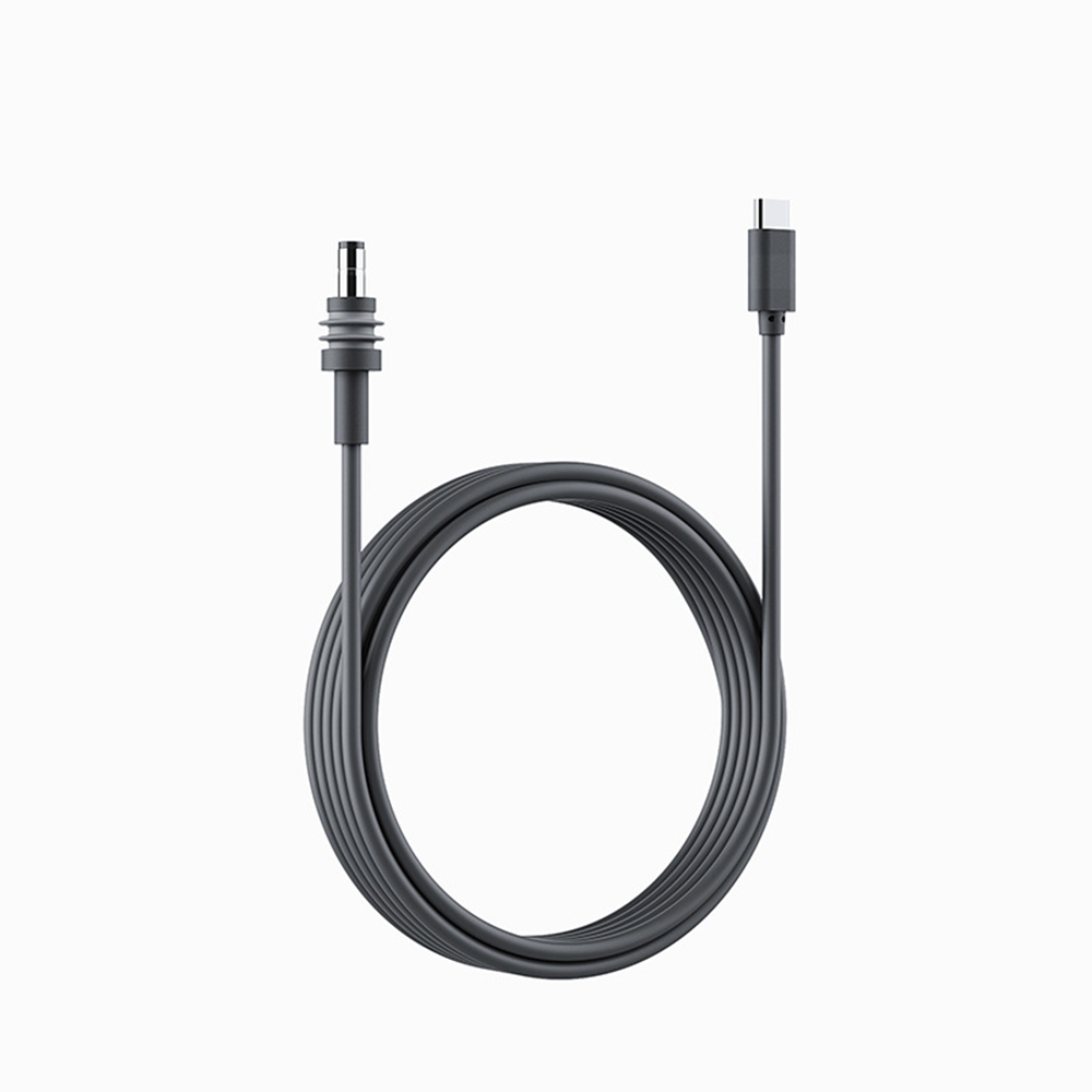 2/5/10m para starlink mini usb c para d cabo de alimentação 100w entrada tipo c para dc cabo à prova dwaterproof água sobrecarga proteção contra curto-circuito: BRANCO