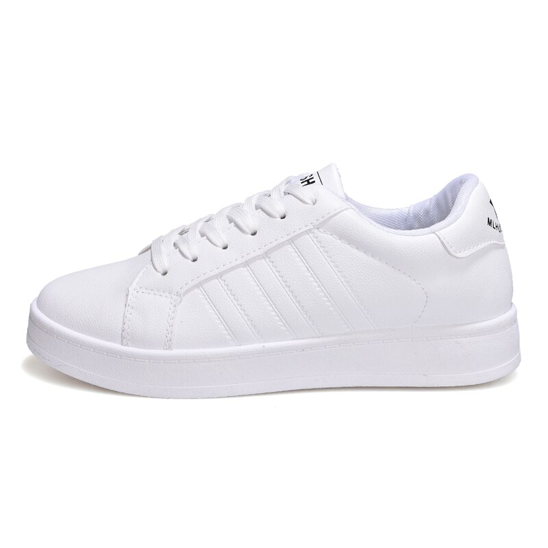 Tenis feminino 2019 buty do tenisa dla kobiet skórzane różowe białe czarne sportowe trampki kobieta platforma oddychające sportowe buty sportowe: WHITE / 8