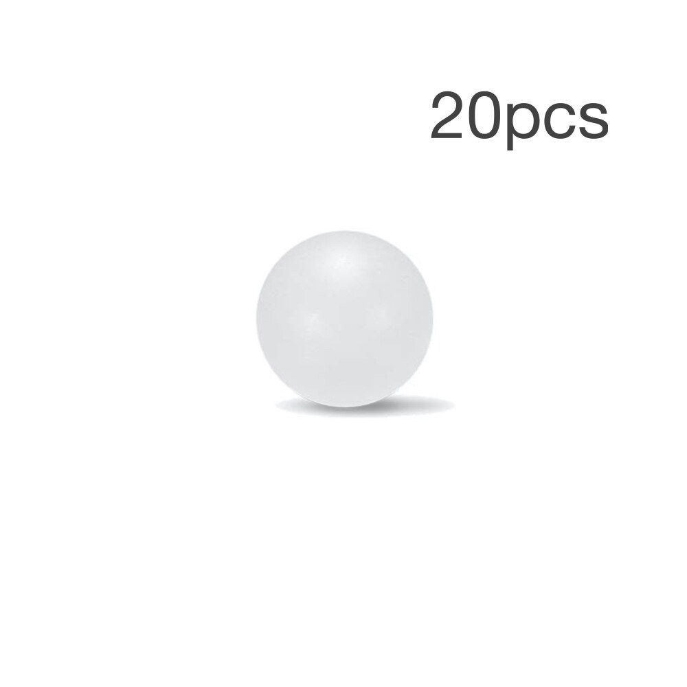 Sfera di precisione per sfere solide in plastica polipropilene (PP) da 30mm 20 pezzi