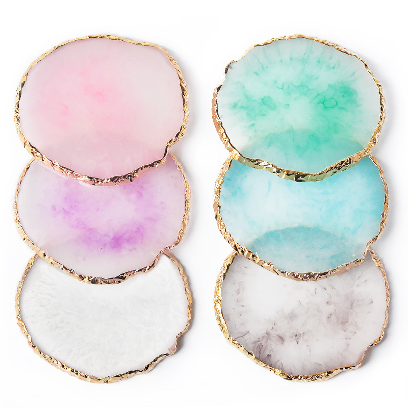 Irregular Multi Colour Resin Jewellery Tray Home Storage Desktop Clutter Ring Necklace Organis Nail Art Palette