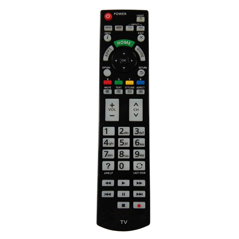 N2 qayb 000936 original fjernbetjening velegnet til panasonic tv s controller th -46 som 640a th -55 som 610a th -50 som 640z th -50 som 610k