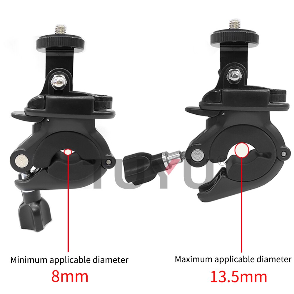 Tuyu motorsykkel bakspeil stang monteringsbrakett til insta 360 en x/en x panoramakamera tilbehør multifunksjon