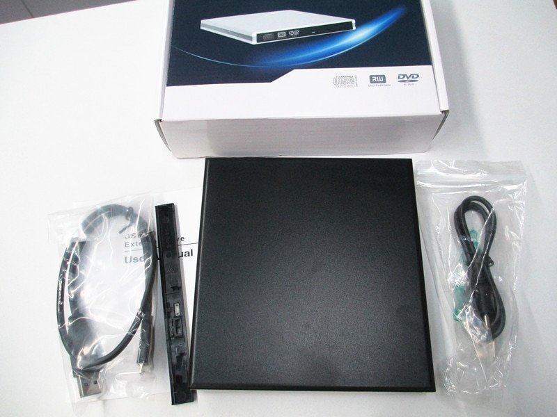 USB 3.0 super slim SATA 12.7mm blu-ray DVD CD Drive USB externe behuizing Behuizing