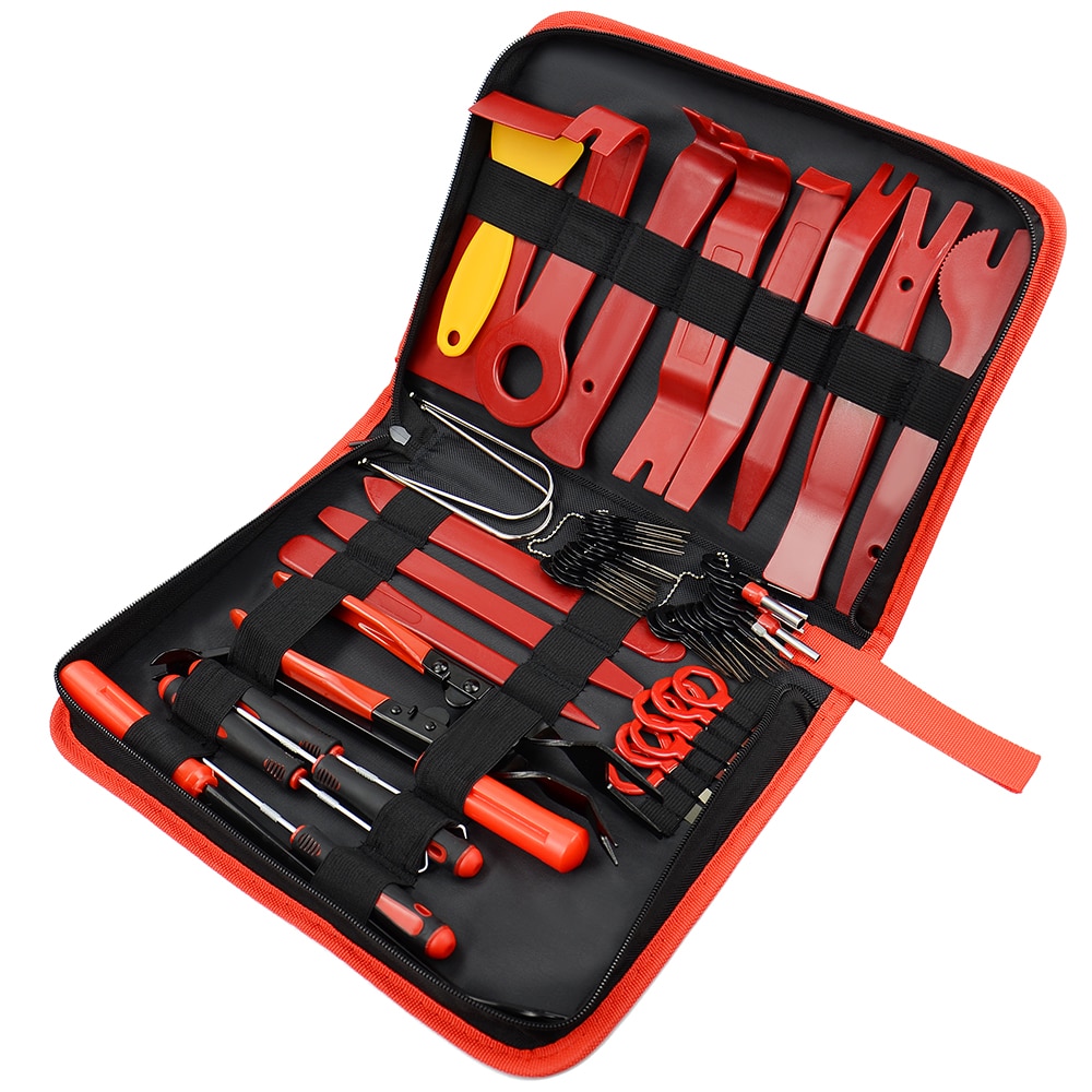 Auto Trim Removal Tools Kit Auto Panel Dash Audio Radio Removal Installer Repair Pry Gereedschap Kit Sluiting Removal Tool