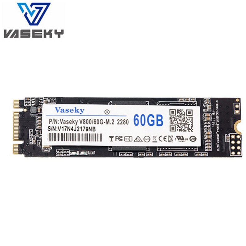 Vaseky Internal Solid State Drives M.2 2280 256GB 128GB 60GB SSD NGFF Connector hdd M2 ssd Hard Drive 1.8 inch Laptop Notebook