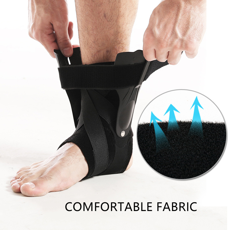 Adjustable Foot Protector Sprain Orthosis Ankle Support Joint Fixed Ankle Brace Stabilizer Sleeve Guard Sports Basketball Strap