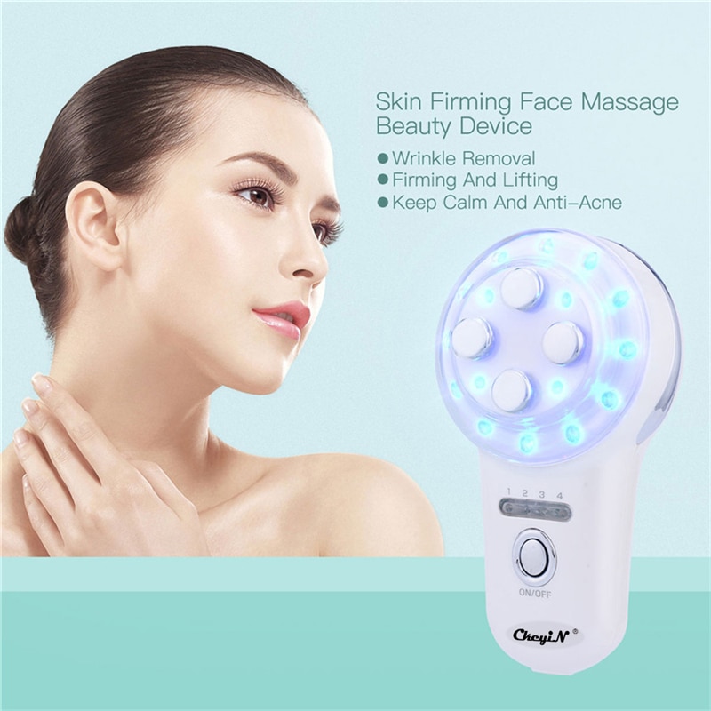 Elektroporation mesoterapi led foton lysterapi rf ems hudforyngelse ansigtsløftning stramme massage skønhed løft fast dame