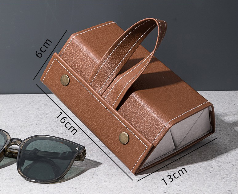 Organizador de gafas de sol con 2/3/4/5/6 rejillas, organizadores de viaje, accesorios, caja de almacenamiento para gafas, joyero portátil, estuche de maquillaje