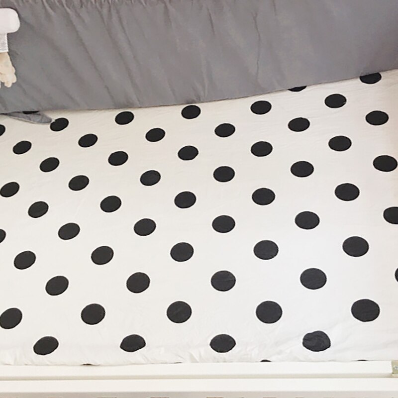 Babydyne madrasbetræk nyfødt tremmeseng krybbesæt soveværelse puder baby dreng sengetøj bomuld til soveværelse vaskbar ycz 042: Sengetøj