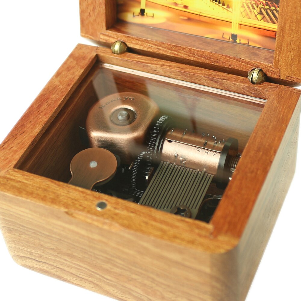 Sinzyo Handgemachte Holz Foto rahmen Vogel der Gedicht Palisander Musik Kasten geburtstag Für Weihnachten/Geburtstag/valentinstag Schild boxs