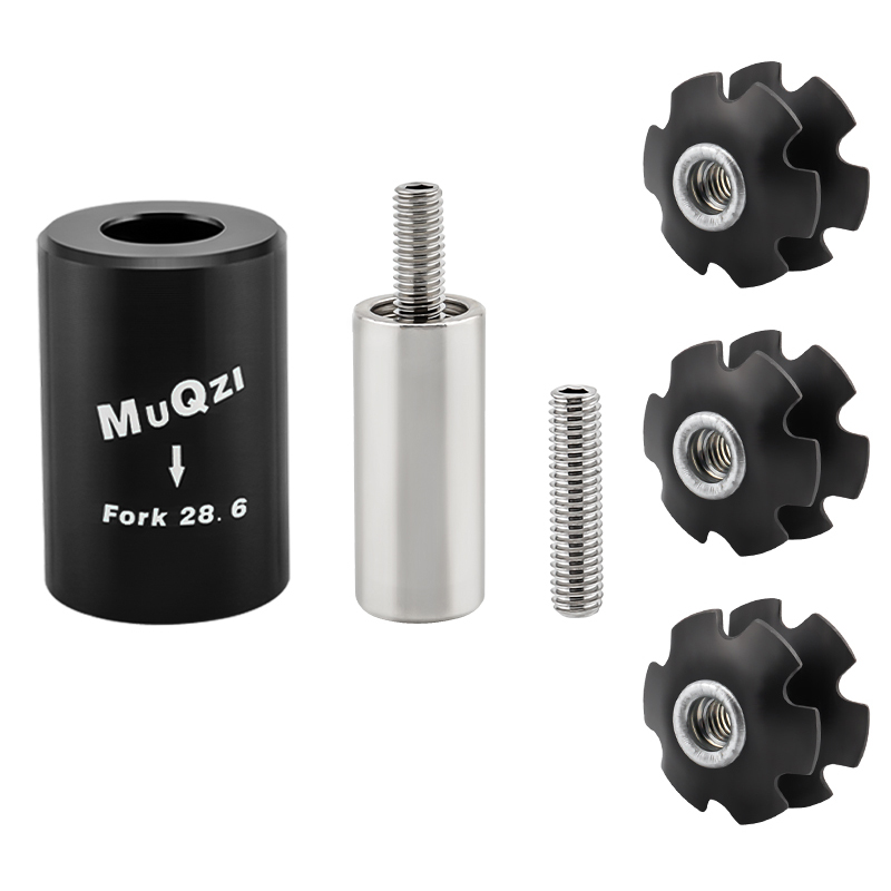 Muqzi Fahrrad gabel Stern murmeln Einstell werkzeug Headset Muttern Reparatur werkzeug Gabel MTB Rennrad 1-1/2 Gabel Montage vorrichtung installieren: Braun