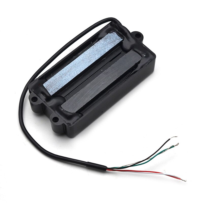 Micro-guitare basse ouvert 4 cordes Double bobine Humbucker pick-up aimant en céramique 54MM/57MM pour accessoires de guitare basse de Style musical