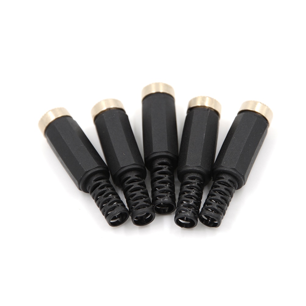 5 Pieces IMC 2.1mm x 5.5mm Female DC Power Socket Jack Connector Adapter