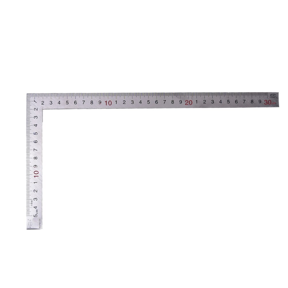 15x30cm 90 Degree High Impact Engineers Combination Square Protractor Adjustable