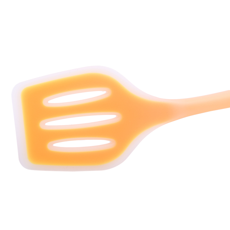 Silicone Anti-aanbak Sleuven Draaiers Pot Schop Flexibele Siliconen Koekenpan Turner Spatel Koken Spatel Gebakken Schop Komen