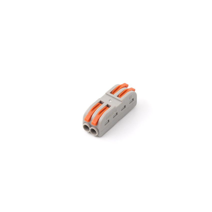 Quick Electrical Wire Connector Terminals Block Wiring Cable With Lever terminator: SPL-2