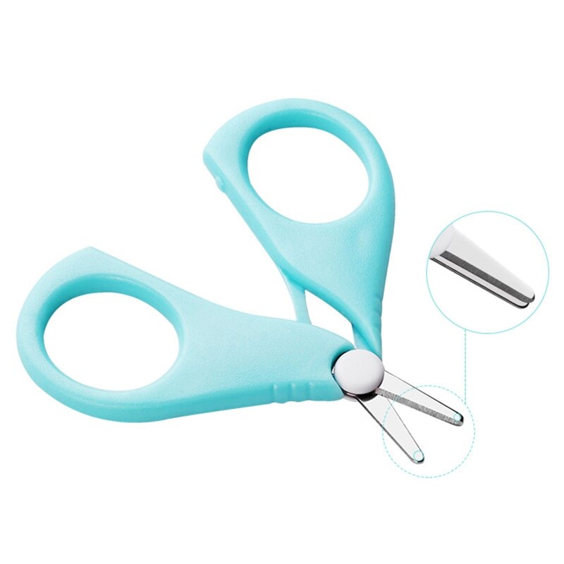 B2EB Baby Runde Spitze Sicherheit Manikübetreffend Nagel Schere Edelstahl Ideal Dusche für Kleinkind Neugeborene Babys Kleinkinder