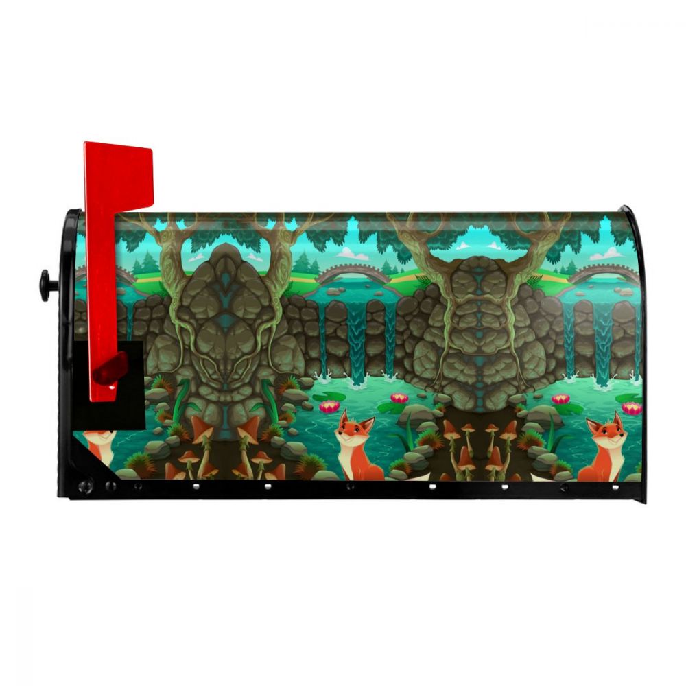 Kawaii vos kinderen droomwereld brievenbushoes kerstbrievenbushoes magnetische brievenbushoes voor tuin en erf