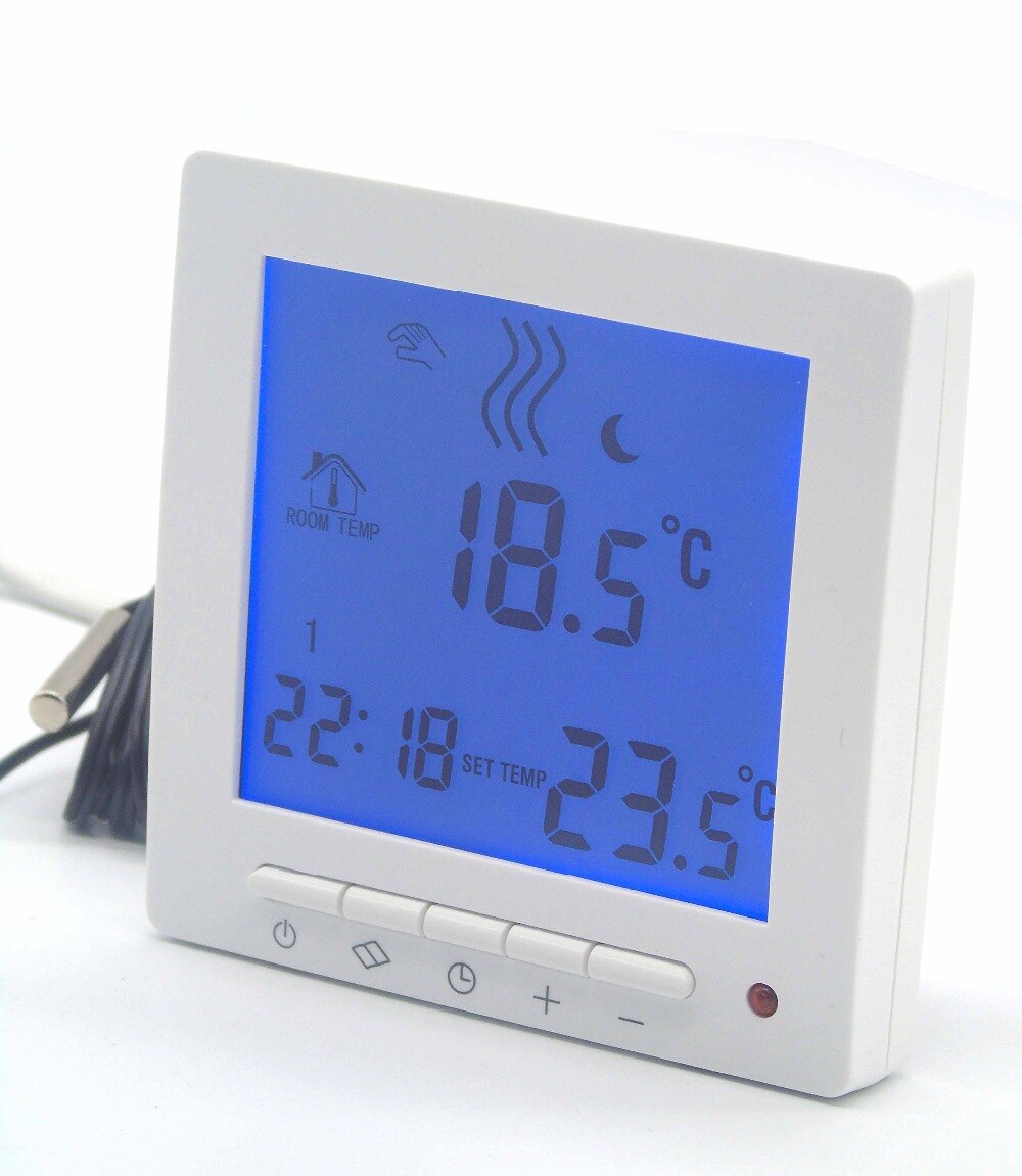 Dual Sensor Programmable EU thermostat floor heating system