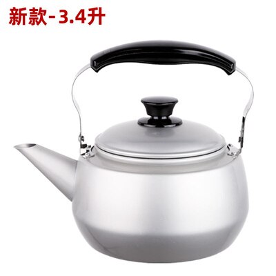 Japanse kleine aluminium waterkoker theepot huishoudelijk ouderwets gas grote aluminium verdikking theepot: 3.4l