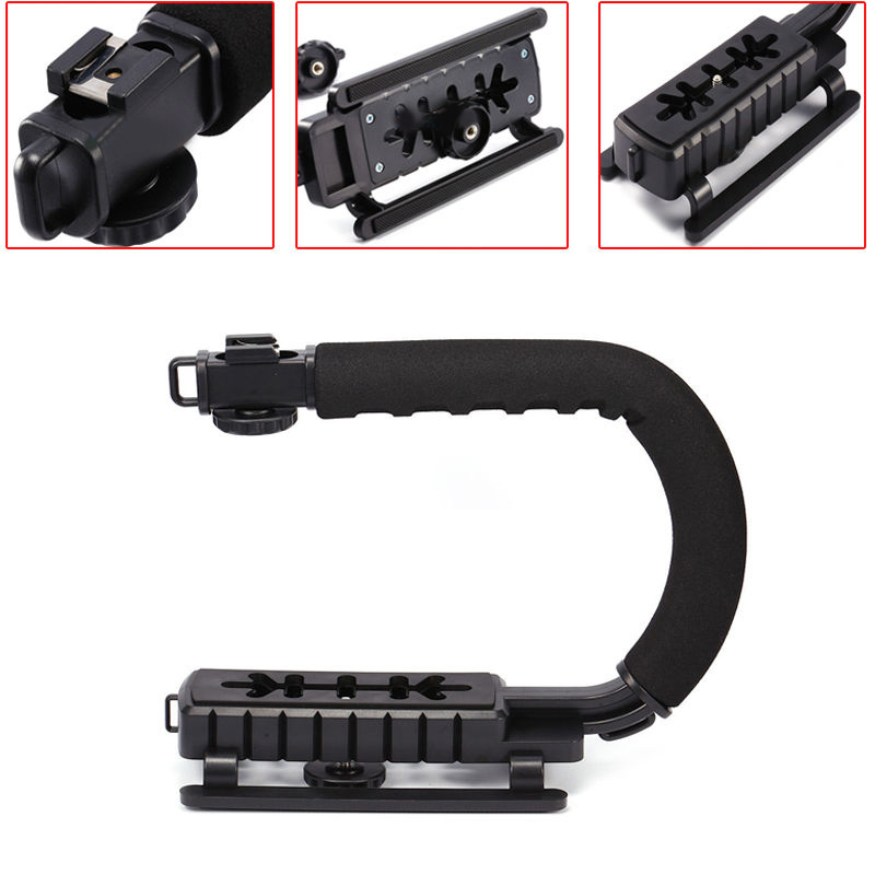 Video Kamera Stabilisator C-bilden Video Griff Stabilisatoren Griff Halterung Halfter Für SLR DV Kameras Freies Kamera Zubehör
